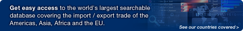 Acceda fácilmente a la base de datos con función de búsqueda más grande del mundo sobre el comercio de importación y exportación de América, Asia, África y la UE.